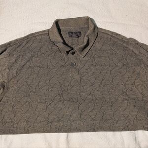 Van Heusen Men's Polo Shirt in Dark Gray